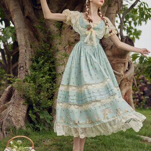 Lacemade Woodland Fairy Dress in XS NWOT